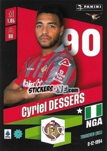 Sticker Cyriel Dessers - Calciatori 2022-2023 n. 78 - Panini