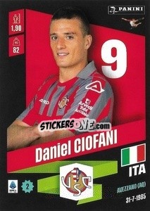 Figurina Daniel Ciofani - Calciatori 2022-2023 - Panini