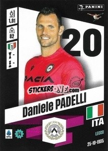 Figurina Daniele Padelli - Calciatori 2022-2023 - Panini