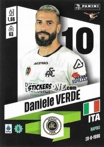 Figurina Daniele Verde - Calciatori 2022-2023 - Panini