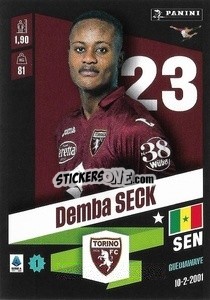 Cromo Demba Seck - Calciatori 2022-2023 - Panini