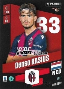 Cromo Denso Kasius - Calciatori 2022-2023 - Panini