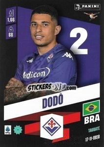 Figurina Dodô - Calciatori 2022-2023 - Panini