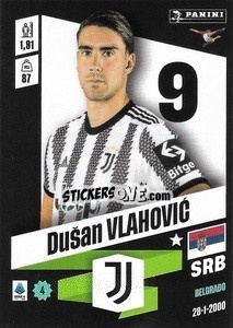 Cromo Dušan Vlahović - Calciatori 2022-2023 - Panini