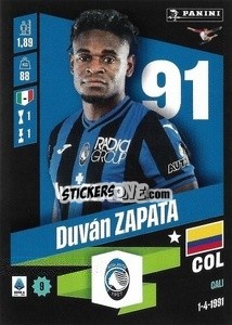 Figurina Duván Zapata - Calciatori 2022-2023 - Panini