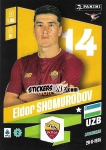 Sticker Eldor Shomurodov - Calciatori 2022-2023 - Panini