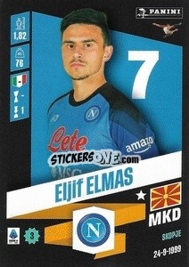 Sticker Eljif Elmas - Calciatori 2022-2023 - Panini