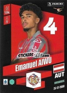 Sticker Emanuel Aiwu - Calciatori 2022-2023 - Panini