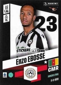 Figurina Enzo Ebosse - Calciatori 2022-2023 - Panini