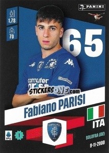 Figurina Fabiano Parisi - Calciatori 2022-2023 - Panini