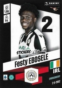 Figurina Festy Ebosele - Calciatori 2022-2023 - Panini