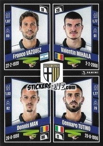 Sticker Franco Vázquez / Valentin Mihaila / Dennis Man / Gennaro Tutino