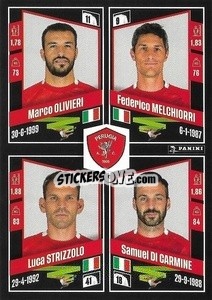 Cromo Marco Olivieri / Federico Melchiorri / Luca Strizzolo / Samuel Di Carmine