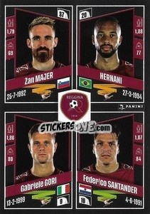 Sticker Žan Majer / Hernani / Gabriele Gori / Federico Santander - Calciatori 2022-2023 - Panini