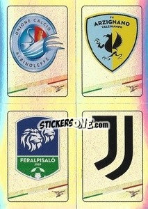 Sticker AlbinoLeffe / Arzignano Valchiampo / Feralpisalò / Juventus Next Gen