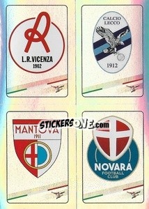 Figurina L.R. Vicenza / Lecco / Mantova / Novara - Calciatori 2022-2023 - Panini