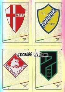 Figurina Padova / Pergolettese / Piacenza / Pordenone - Calciatori 2022-2023 - Panini