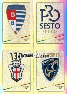 Figurina Pro Patria / Pro Sesto / Pro Vercelli / Renate - Calciatori 2022-2023 - Panini
