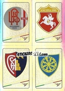Sticker Alessandria / Ancona / Aquila Montevarchi / Carrarese - Calciatori 2022-2023 - Panini