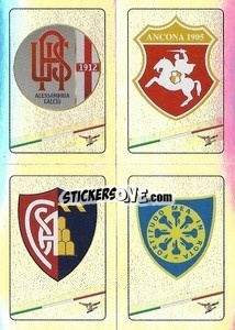 Cromo Alessandria / Ancona / Aquila Montevarchi / Carrarese - Calciatori 2022-2023 - Panini