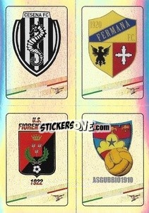 Sticker Cesena / Fermana / Fiorenzuola / Gubbio - Calciatori 2022-2023 - Panini