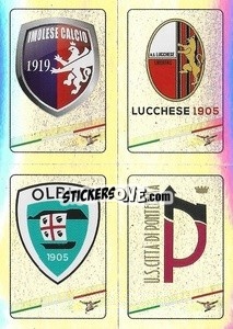 Figurina Imolese / Lucchese / Olbia / Pontedera - Calciatori 2022-2023 - Panini
