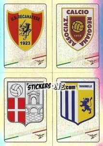 Sticker Recanatese / Reggiana / Rimini / San Donato Tavarnelle - Calciatori 2022-2023 - Panini