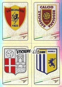 Figurina Recanatese / Reggiana / Rimini / San Donato Tavarnelle - Calciatori 2022-2023 - Panini