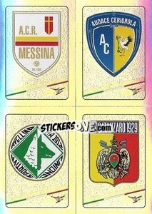 Sticker Acr Messina / Audace Cerignola / Avellino / Catanzaro