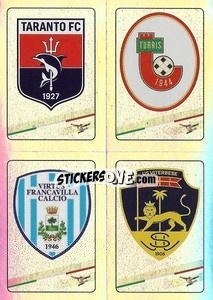 Cromo Taranto / Turris / Virtus Francavilla / Viterbese - Calciatori 2022-2023 - Panini