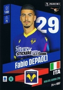 Sticker Fabio Depaoli - Calciatori 2022-2023 - Panini