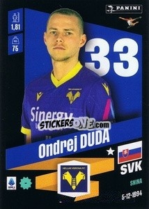 Cromo Ondrej Duda - Calciatori 2022-2023 - Panini