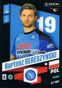 Sticker Bartosz Bereszynski - Calciatori 2022-2023 n. M22 - Panini