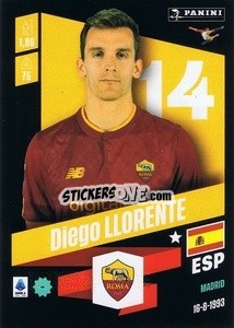 Cromo Diego Llorente