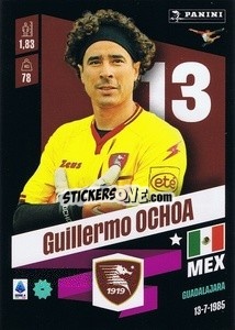 Sticker Guillermo Ochoa - Calciatori 2022-2023 - Panini