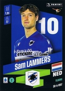 Cromo Sam Lammers - Calciatori 2022-2023 - Panini