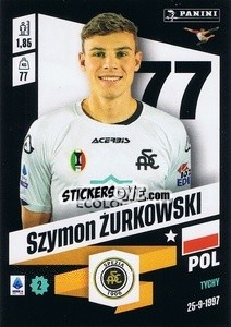 Figurina Szymon Żurkowski - Calciatori 2022-2023 - Panini