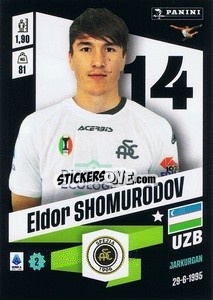 Figurina Eldor Shomurodov - Calciatori 2022-2023 - Panini