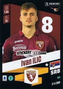 Cromo Ivan Ilić - Calciatori 2022-2023 - Panini