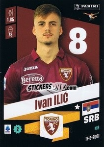 Figurina Ivan Ilić - Calciatori 2022-2023 - Panini