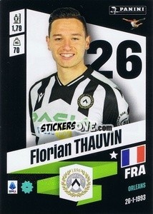 Cromo Florian Thauvin - Calciatori 2022-2023 - Panini