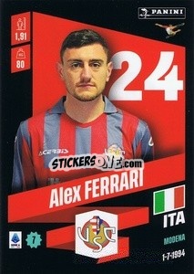 Sticker Alex Ferrari - Calciatori 2022-2023 - Panini