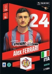 Figurina Alex Ferrari - Calciatori 2022-2023 - Panini