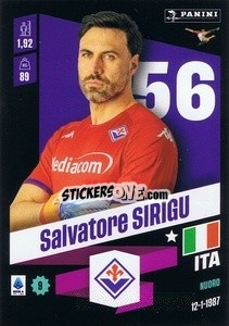 Cromo Salvatore Sirigu - Calciatori 2022-2023 - Panini