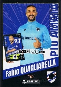 Sticker Fabio Quagliarella - Calciatori 2022-2023 n. P16 - Panini