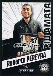 Cromo Roberto Pereyra - Calciatori 2022-2023 - Panini