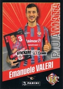 Figurina Emanuele Valeri - Calciatori 2022-2023 - Panini