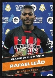 Cromo Rafael Leão (ottobre 2022) - Calciatori 2022-2023 - Panini