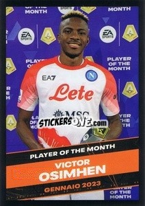 Sticker Victor Osimhen (Gennaio 2023) - Calciatori 2022-2023 n. PM5 - Panini