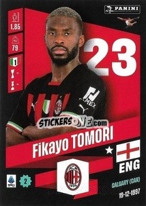 Sticker Fikayo Tomori - Calciatori 2022-2023 - Panini